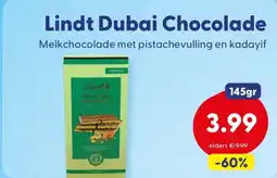 Die Grenze Lindt Dubai Chocolade aanbieding