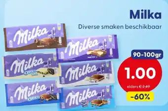 Die Grenze Milka aanbieding