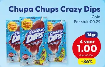 Die Grenze Chupa Chups Crazy Dips aanbieding