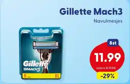 Die Grenze Gillette Mach3 aanbieding