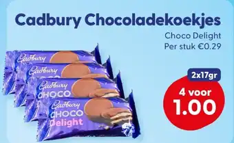 Die Grenze Cadbury Chocoladekoekjes aanbieding