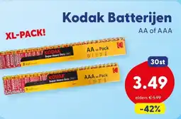 Die Grenze Kodak Batterijen aanbieding