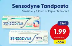 Die Grenze Sensodyne Tandpasta aanbieding