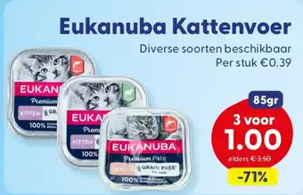 Die Grenze Eukanuba Kattenvoer aanbieding