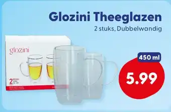 Die Grenze Glozini Theeglazen aanbieding