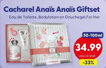 Die Grenze Cacharel Anaïs Anaïs Giftset aanbieding