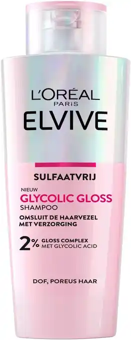 Amazon L'Oréal Paris Elvive Glycolic Gloss Shampoo - 200 ML aanbieding