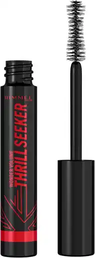 Amazon Rimmel London Wonder'Volume Thrill Seeker mascara - 004 - Pitch Black, 12 ml aanbieding