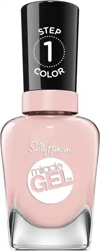 Amazon Sally Hansen Miracle Gel Nail Polish, Once Chiffon A Time, 0.5 fl oz aanbieding
