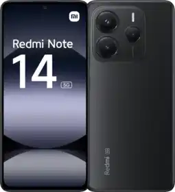 Coolblue Redmi Note 14 256GB Zwart 5G aanbieding