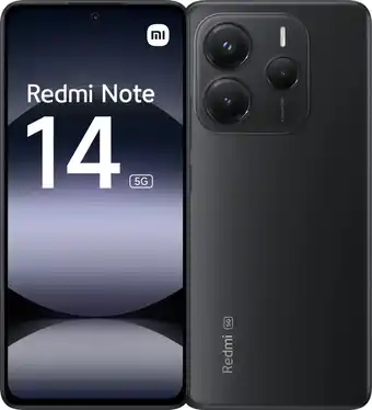 Coolblue Redmi Note 14 256GB Zwart 5G aanbieding
