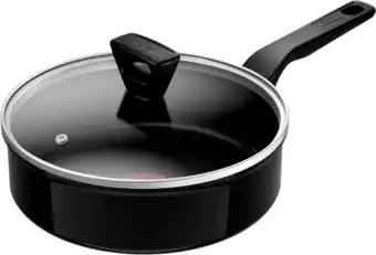 Coolblue Tefal Renew Black Keramische Hapjespan 24 cm + deksel aanbieding