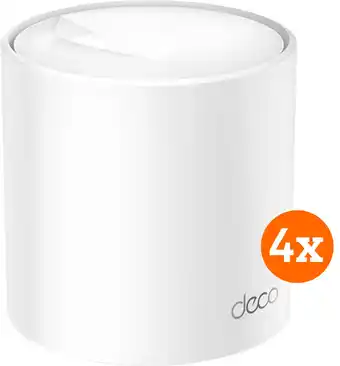 Coolblue TP-Link Deco X60 4-Pack aanbieding