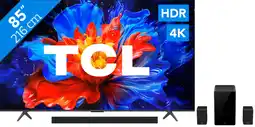 Coolblue TCL 85 QLED P81K 4K (2025) + TCL Q85H PRO aanbieding