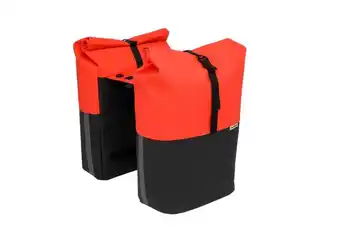 ANWB New Looxs Fietstas Dubbel Nyborg 34L Rood aanbieding