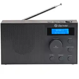 ANWB Denver DAB51B DAB+/FM Radio Wekkerfunctie Zwart aanbieding
