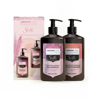 Douglas Arganicare Duo Box Shampoo + Conditioner Silk aanbieding