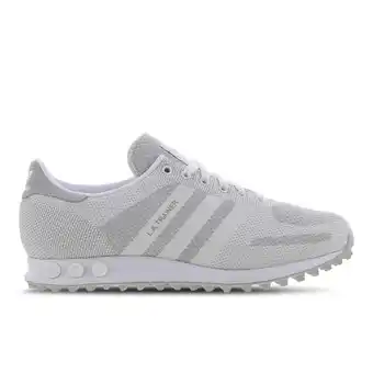 Foot Locker Adidas LA Trainer Sneakers Heren - Wit - Maat 43 1/3 - Textil aanbieding