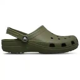Foot Locker Crocs Classic Slippers en Sandalen Heren - Groen - Maat 41-42 - Rubber aanbieding
