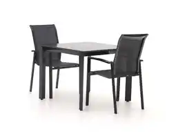 Kees Smit R&S Design Centallo/Sestino 90cm dining tuinset 3-delig stapelbaar aanbieding