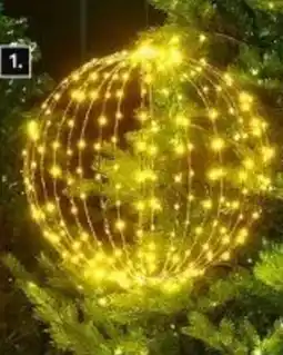 Karwei Kerstverlichting bal aanbieding