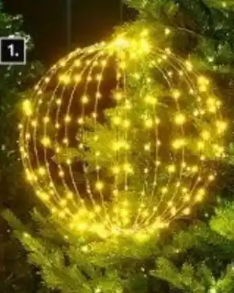 Karwei Kerstverlichting bal aanbieding
