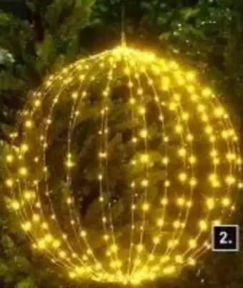 Karwei Kerstverlichting bal aanbieding