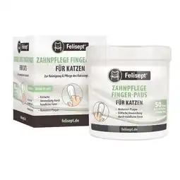 Zooplus 50 Vingerpads Felisept Tandverzorging voor Katten aanbieding