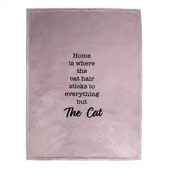 Zooplus TIAKI kattendeken Home taupe 75x100cm aanbieding