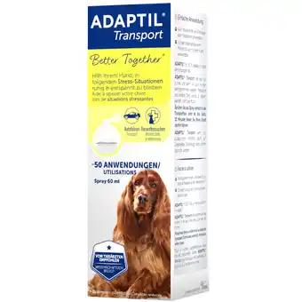 Zooplus Adaptil Transportspray - 60 ml - Adaptil Transportspray aanbieding