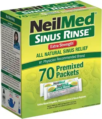 Amazon Neilmed Sinus Rinse Extra Strength Hypertonic 70 verpakkingen aanbieding