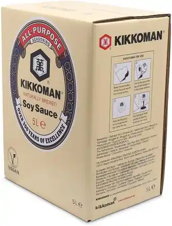 Amazon Kikkoman - Sojasaus - (1 x 5 L) aanbieding
