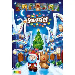Jumbo Smarties Melkchocolade Adventskalender 194g aanbieding