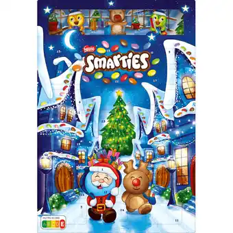 Jumbo Smarties Melkchocolade Adventskalender 194g aanbieding