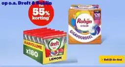 Bol.com op o.a. Dreft & Robijn aanbieding