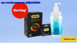 Bol.com op condooms en glijmiddel aanbieding