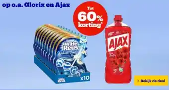 Bol.com op o.a. Glorix en Ajax aanbieding