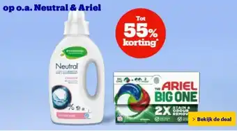Bol.com op o.a. Neutral & Ariel aanbieding
