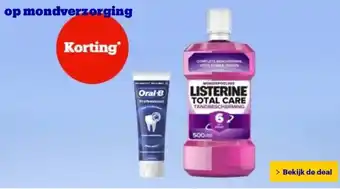 Bol.com op mondverzorging aanbieding