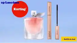 Bol.com op Lancôme aanbieding