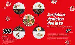 MediaMarkt BOURGINI Chef's Dinner Party Gourmetset 4 personen aanbieding