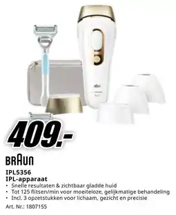 MediaMarkt BRAUN IPL5356 IPL-apparaat aanbieding
