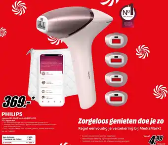 MediaMarkt PHILIPS Lumea IPL 9000 Series BRI958/00 IPL-apparaat aanbieding