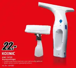 MediaMarkt KOENIC KWC 13725 Ruitenreiniger aanbieding