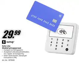 MediaMarkt sumup Solo Lite Mobiel pinapparaat aanbieding
