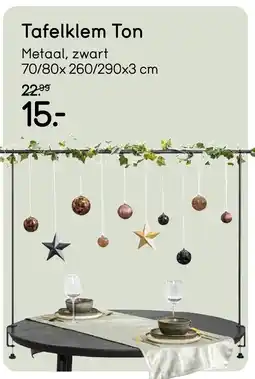 Leen Bakker Tafelklem Ton aanbieding