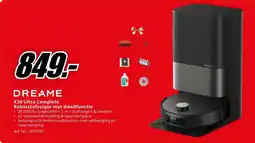 MediaMarkt DREAME X50 Ultra Complete Robotstofzuiger met dweilfunctie aanbieding