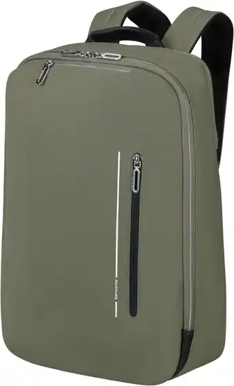 Amazon Samsonite Ongoing - Laptoprugzak 15,6 inch, 41 cm, 17 L, groen (olijfgroen) aanbieding