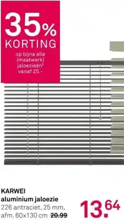 Karwei KARWEI aluminium jaloezie aanbieding