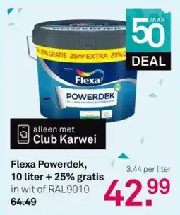 Karwei Flexa Powerdek aanbieding